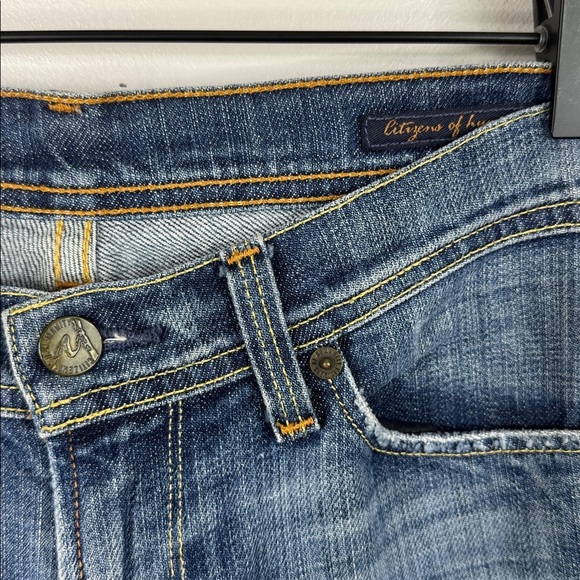 Citizens of Humanity Naomi Low Waist Flare Denim Jeans Women's Size 27 - Picture 4 of 10